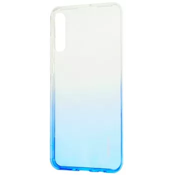 Funda de TPU degradada iLike para Samsung Galaxy A50, azul
