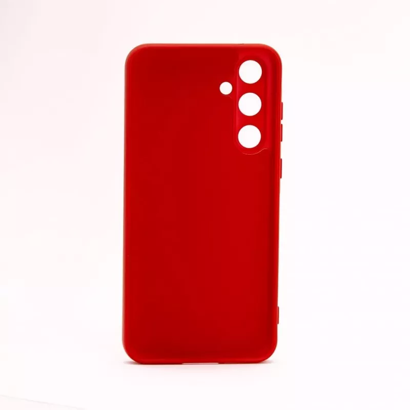 iLike Samsung Galaxy A55 Funda Nano Silicona Roja