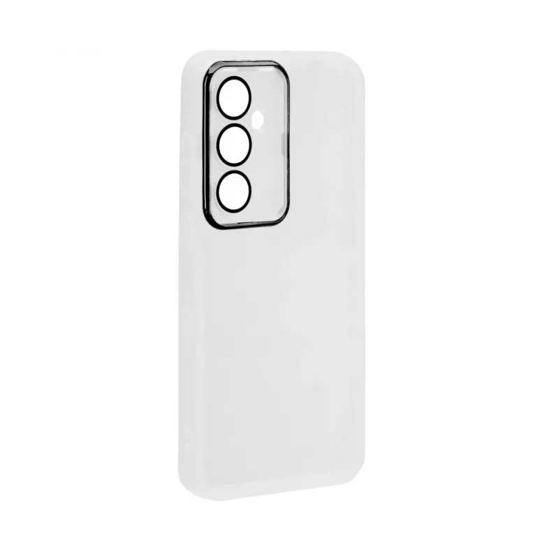 iLike Funda transparente para Samsung Galaxy A55 con protección de cámara Transparente
