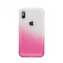 iLike Samsung Galaxy A70 funda 3en1 Gradient Glitter rosa