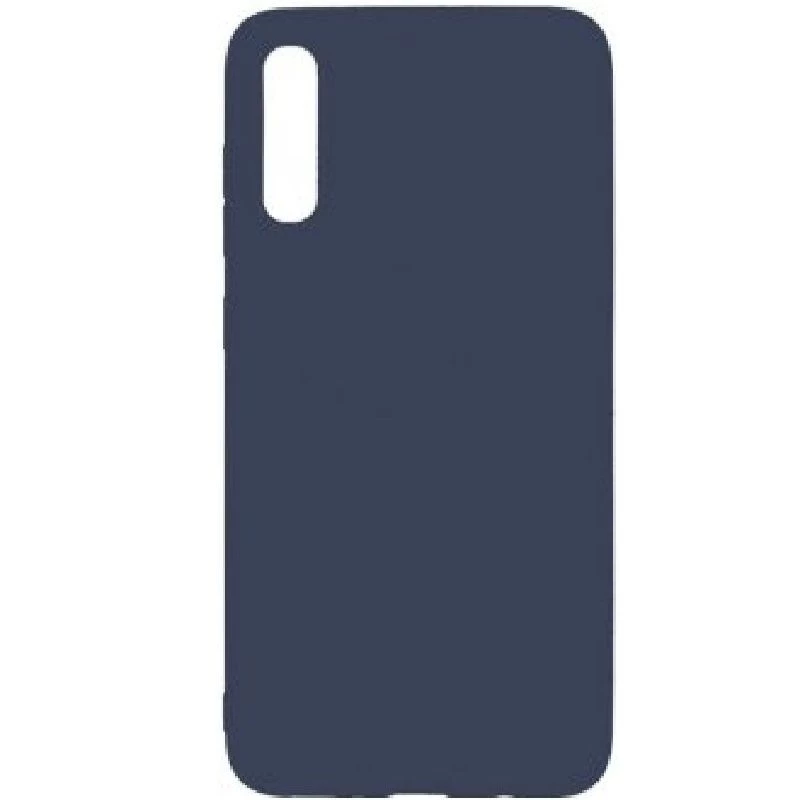 iLike Funda TPU mate azul oscuro para Samsung Galaxy A70