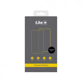 iLike Samsung Galaxy A72 4G Cristal templado plano transparente 0,33mm Protector de pantalla