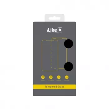 Protector de pantalla de cristal templado transparente iLike para Samsung Galaxy A73 5G 2.5D 0,33mm