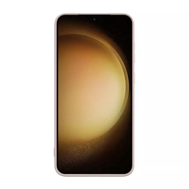 iLike Funda de silicona Nano para Samsung Galaxy S23 Plus beige