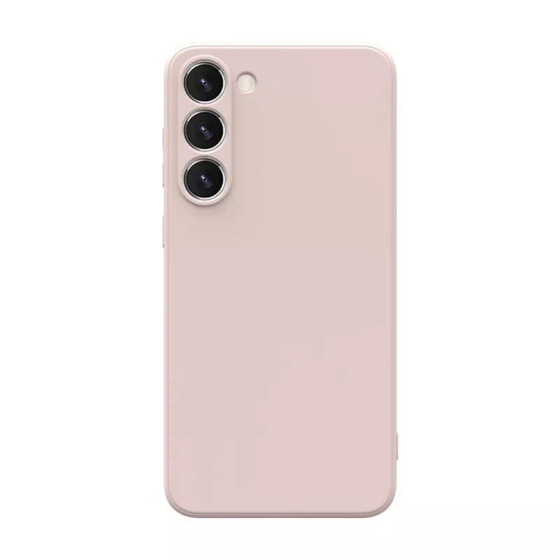 iLike Funda de silicona Nano para Samsung Galaxy S23 Plus beige