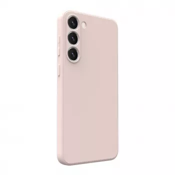 iLike Funda de silicona Nano para Samsung Galaxy S23 Plus beige