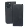 Funda tipo libro iLike Samsung Galaxy S25 Smart Suede negra