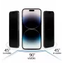 Protector de pantalla de cristal templado Privacy iLike para Samsung Galaxy S25 Ultra