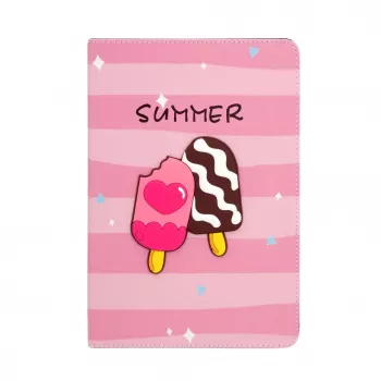 iLike Samsung Galaxy Tab A8 10.5 (2021) Funda para tablet Design SM-X200/SM-X205 Ice Cream