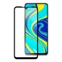 iLike Protector de pantalla para Xiaomi Redmi Note 9 Pro / Redmi Note 9S, marco negro, Full Glue