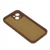 iLike Funda de silicona para Samsung Galaxy A37 5G, marrón