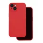 iLike Funda de silicona para Samsung Galaxy S25 Edge - Rojo