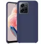 Funda de silicona iLike para Xiaomi Redmi Note 12 4G azul oscuro