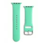 iLike Correa de Silicona APS Silicon Watch Band para Apple Watch 8/7/6/5/4/3/2/SE (41/40/38mm) Correa Mint