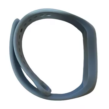 iLike Correa de silicona para Xiaomi Mi Band 5 / 6 / 7 (18x250mm) azul claro