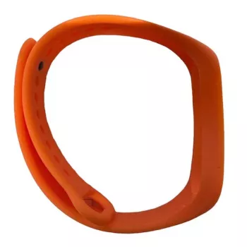 iLike Correa de silicona para Xiaomi Mi Band 5 / 6 / 7 (18x250mm) Naranja