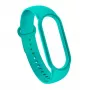 iLike correa de silicona para Xiaomi Mi Band 5 / 6 / 7 (18x250mm) turquesa