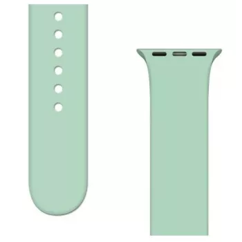 iLike Correa de Silicona para Apple Watch Ultra/8/7/6/5/4/3/2/SE (49/45/44/42mm) - Verde Claro