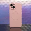 iLike Simple Color Mag Case para Samsung Galaxy A57 5G Rosa