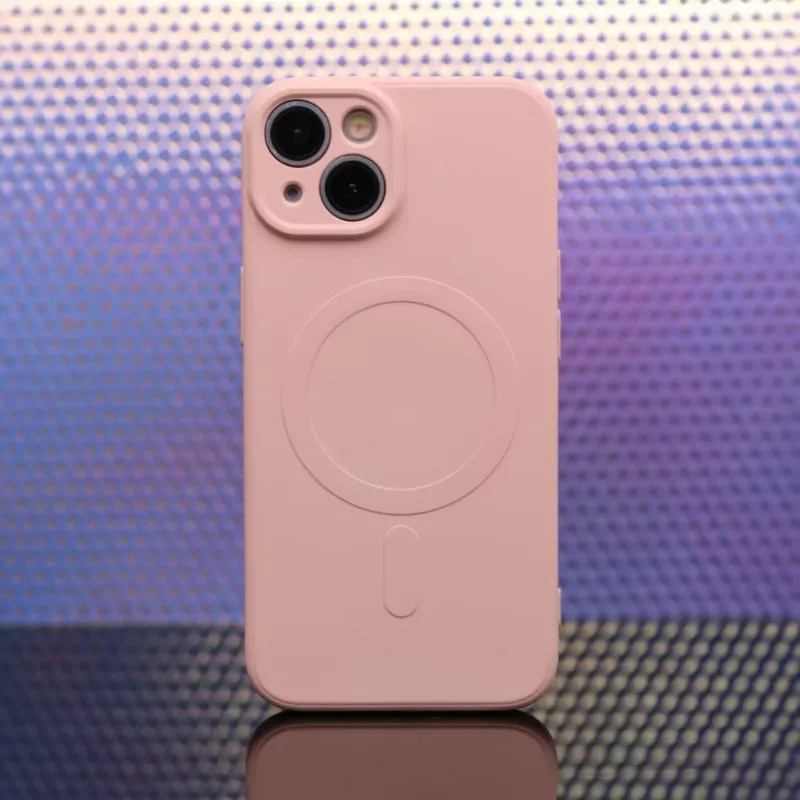 iLike Simple Color Mag Case para Samsung Galaxy A57 5G Rosa