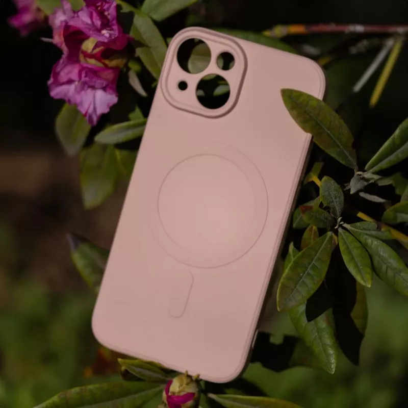 iLike Simple Color Mag Case para Samsung Galaxy A57 5G Rosa