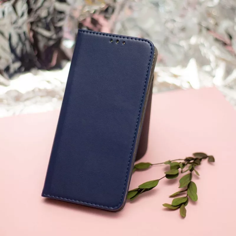 Funda magnética inteligente iLike para Xiaomi Redmi A7 Pro - Navy Blue