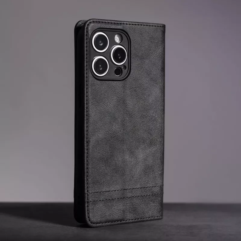 iLike Funda Smart Seam negra para Samsung Galaxy S26 Ultra