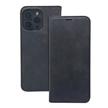 iLike Funda Smart Suede para Xiaomi Redmi A3 4G (Global) - negra