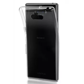 iLike Funda TPU ultrafina 0,5 mm transparente para Sony Xperia 10 Plus