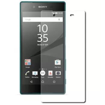 iLike Sony Xperia Z5 Premium Protector de pantalla de cristal templado 9H Dureza 0,3mm Bordes redondeados 2.5D Recubrimiento oleófobo