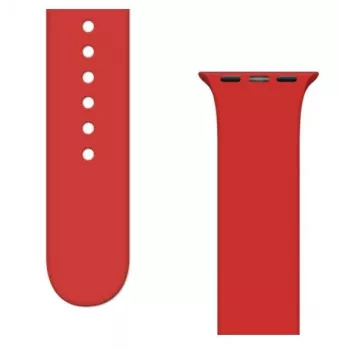 Correa de silicona iLike Strap APS para Apple Watch 8/7/6/5/4/3/2/SE (41/40/38mm) rojo