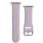 Correa de silicona iLike Strap APS para Apple Watch 8/7/6/5/4/3/2/SE (41/40/38mm) lila