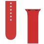 iLike Correa de silicona APS para Apple Watch Ultra / Series 8/7/6/5/4/3/2 / SE (45/44/42mm) - Roja
