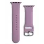 iLike Correa APS de Silicona para Watch Ultra / 8/7/6/5/4/3/2 / SE (49/45/44/42mm) Correa de Reloj Morada