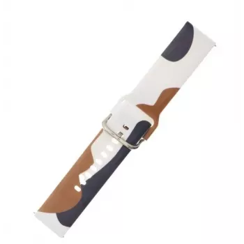 iLike Correa Strap Moro Band para Samsung Galaxy Watch 42mm Silicona Correa Reloj Camo