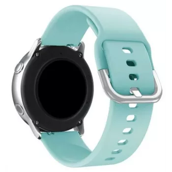 Correa universal TYS de 22mm para smartwatch iLike - silicona negra
