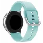 Correa universal TYS de 22mm para smartwatch iLike - silicona negra