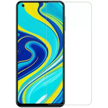 iLike Protector de pantalla de cristal templado para Xiaomi Redmi Note 9 / Redmi 9T / Poco M3 - 0,33 mm - Transparente