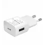 iLike Cargador de viaje ITC01 Blanco - Cargador de pared USB-A 5W con enchufe EU