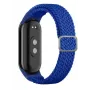 iLike Correa de tela trenzada para Mi Band 8 Universal Azul