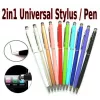 Lápiz táctil capacitivo universal 2 en 1 con bolígrafo iLike Universal PN1 (smartphone y tablet), plateado