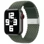 iLike Correa de tela trenzada para Watch 38/40/41mm verde