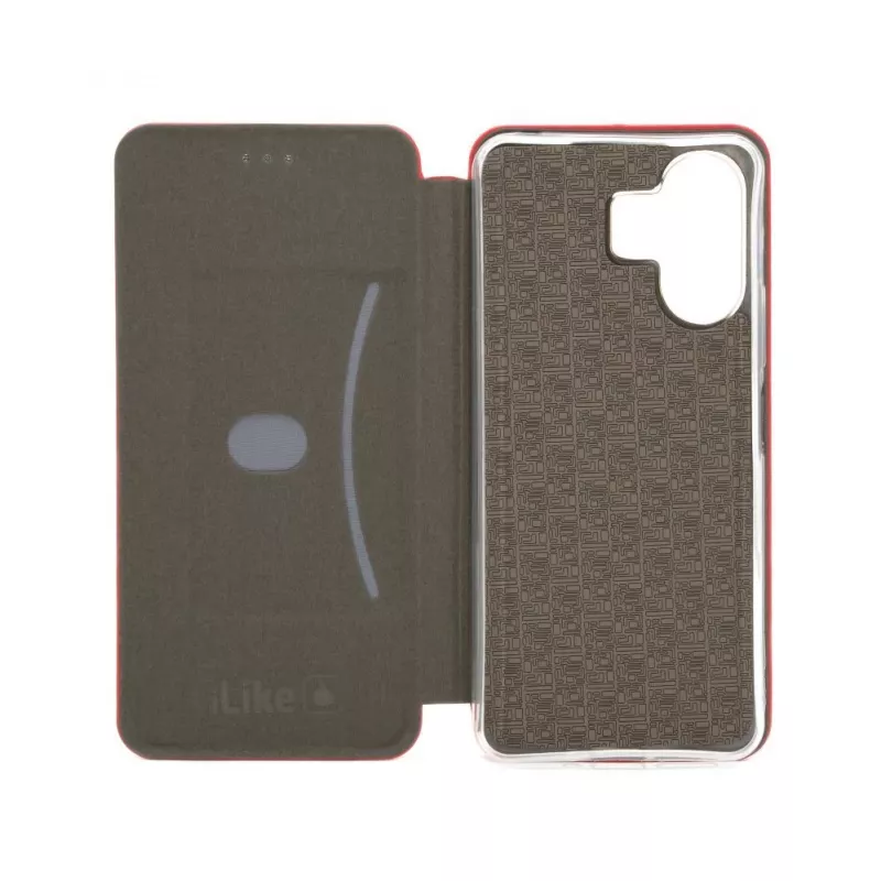 iLike Funda tipo libro Book Case Slim Roja para Xiaomi Poco M6