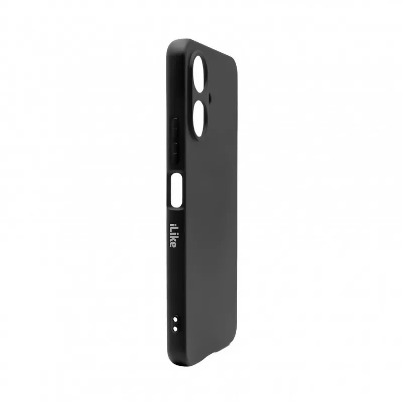 iLike Funda de silicona Nano para Xiaomi Poco M6 negra