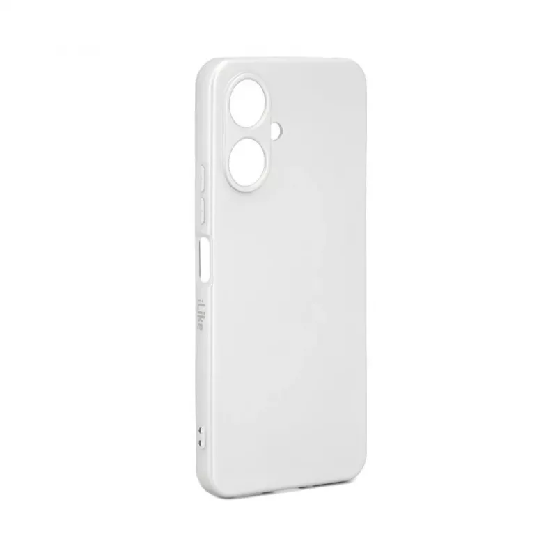 iLike Xiaomi Poco M6 Funda de silicona nano plateada