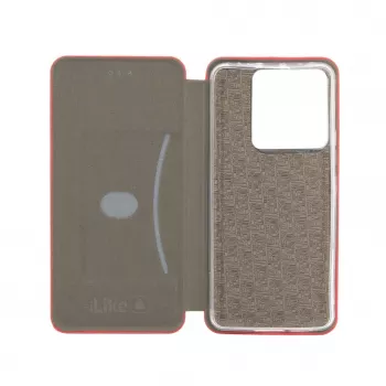 iLike Funda tipo libro Slim para Xiaomi Poco X6 roja