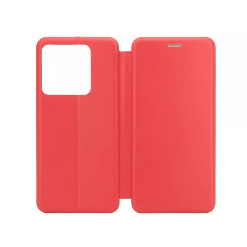 iLike Funda tipo libro Slim para Xiaomi Poco X6 roja