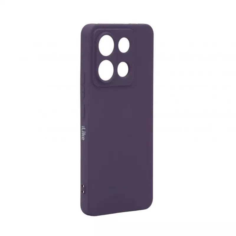 iLike Xiaomi Poco X6 Funda de silicona nano morada