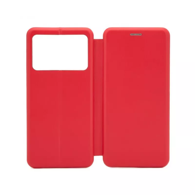 iLike funda tipo libro Slim para Xiaomi Poco X6 Pro roja
