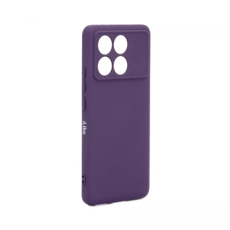 iLike Xiaomi Poco X6 Pro Funda de silicona nano Lila